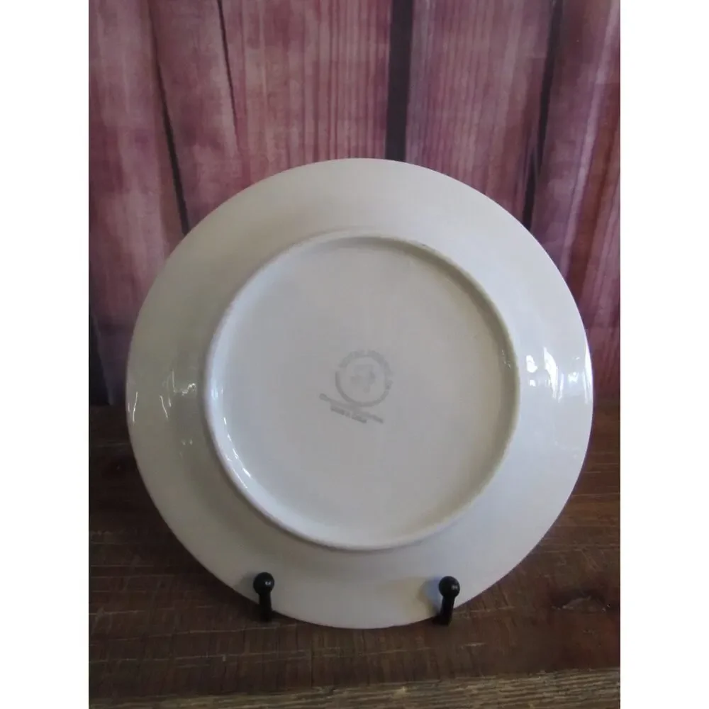 Royal Norfolk Gather Pumpkin Fall Salad Plates 7.5